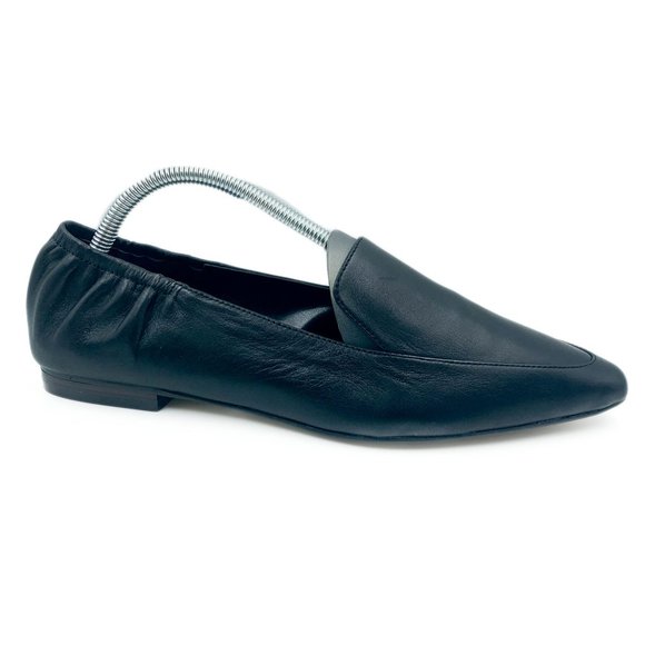 Sole Society Shoes - Sole Society Breck Leather Pointed Toe Flat Loafer